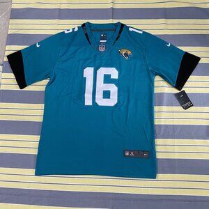 Nike NFL #16 Trevor Lawrence Blue New Jersey